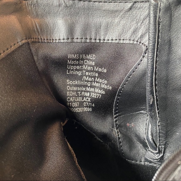 SOLD Candie’s Black Strappy Heeled Booties - Picture 6 of 7